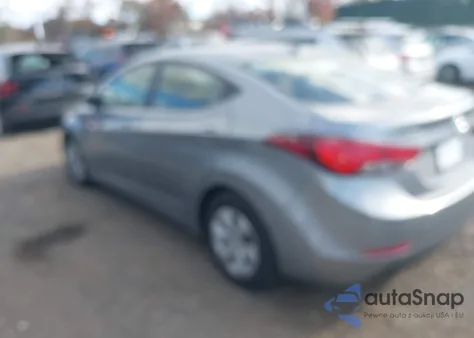 2016 Hyundai Elantra Se from USA, damaged, VIN 5NPDH4AE5GH750079